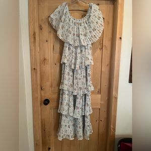 Tiered maxi dress
